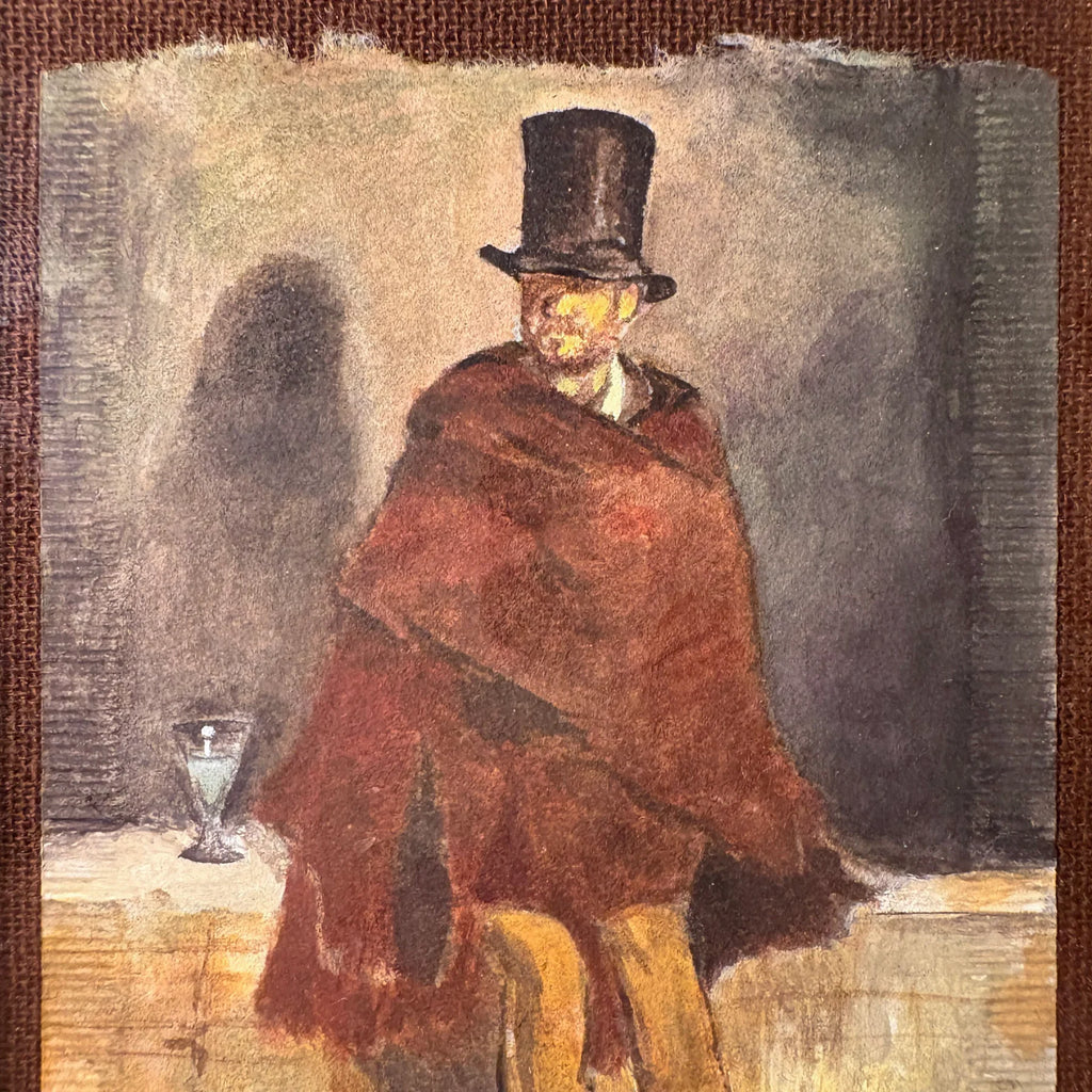 "O bebedor de absinto" (1859), releitura de Édouard Manet
