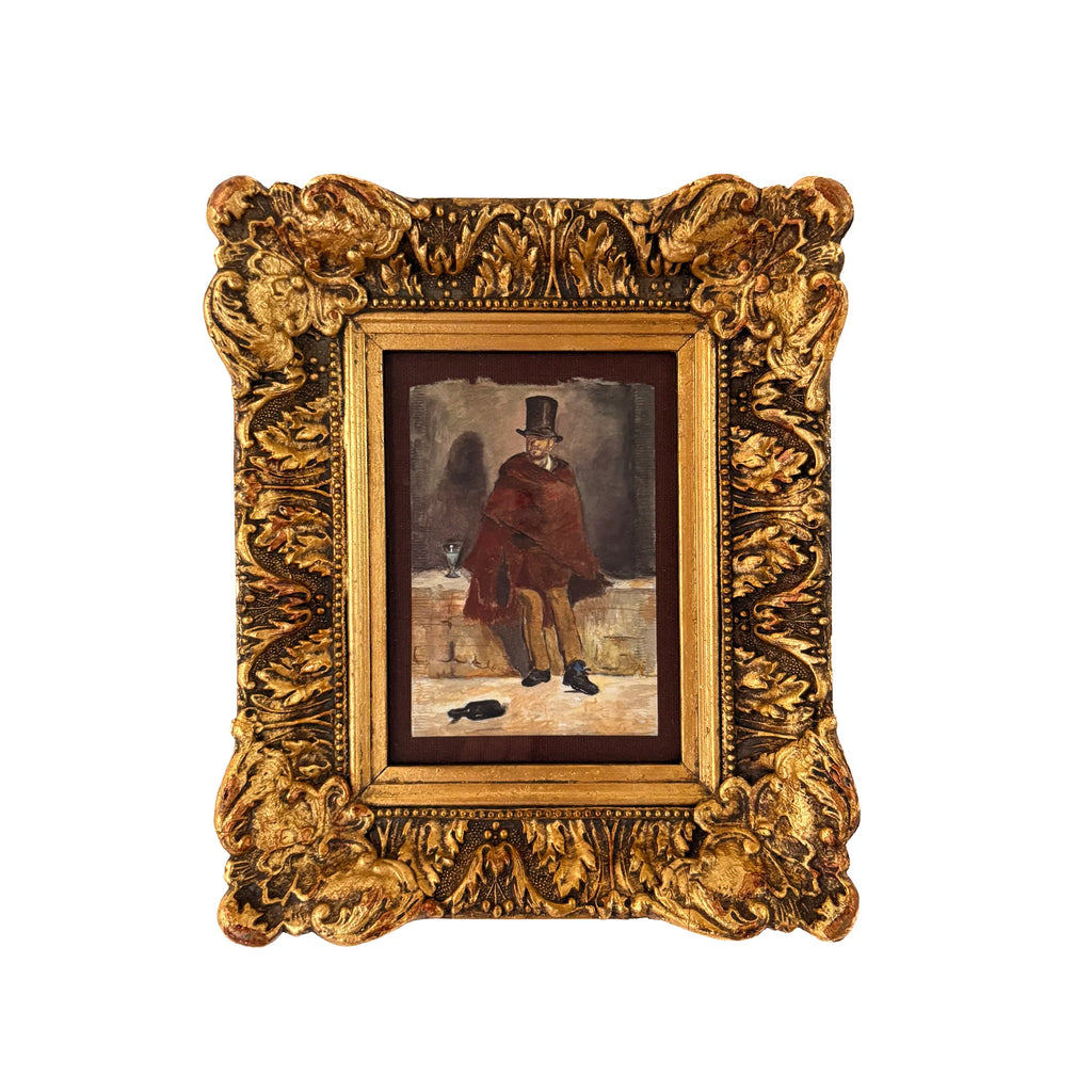 "O bebedor de absinto" (1859), releitura de Édouard Manet